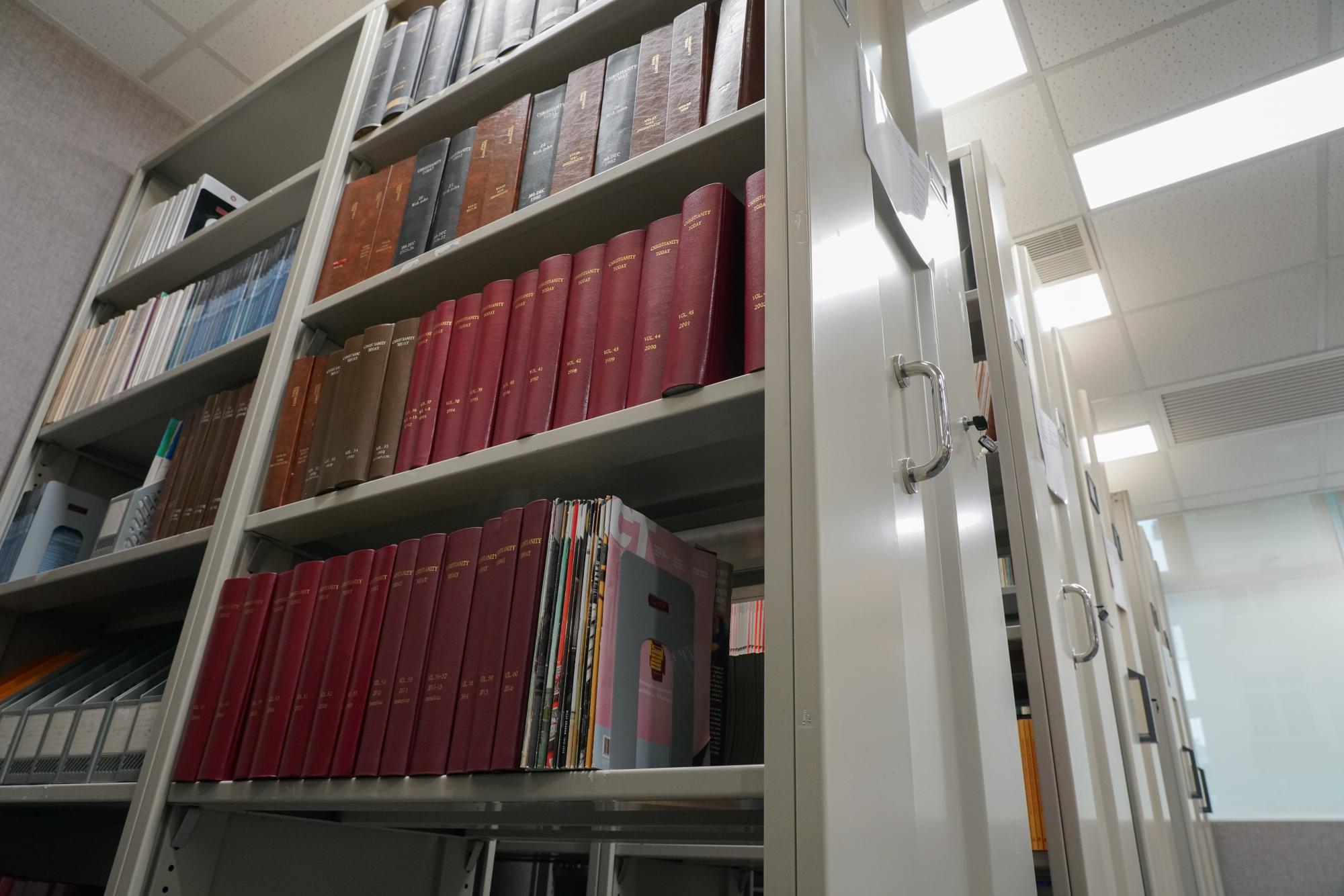 Library books